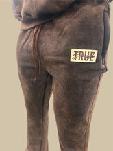 Load image into Gallery viewer, Brown Acid Wash Sweatsuit
