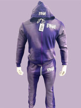 Load image into Gallery viewer, Purple Acid Wash Sweatsuit
