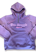 Load image into Gallery viewer, Ladies Pullover Half Zip Hoodie
