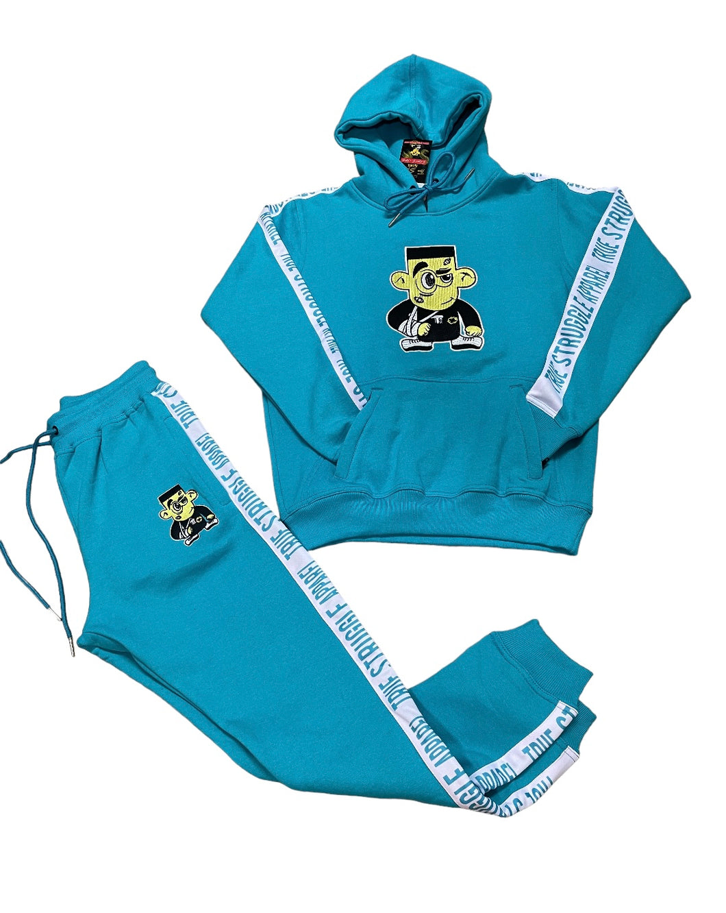 Teal Blue Jogger Set