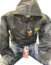 Load image into Gallery viewer, Gray Camo Windbreaker Unisex Jackets
