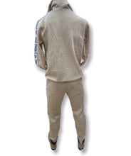 Load image into Gallery viewer, Tan and Brown Jogger Set

