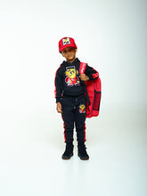 Load image into Gallery viewer, New Black &amp; Red Kid Jogger Sets
