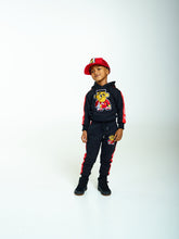 Load image into Gallery viewer, New Black &amp; Red Kid Jogger Sets
